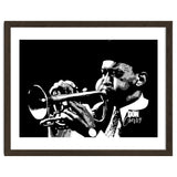 Don Cherry American Jazz Trumpeter in Grayscale thumbnail