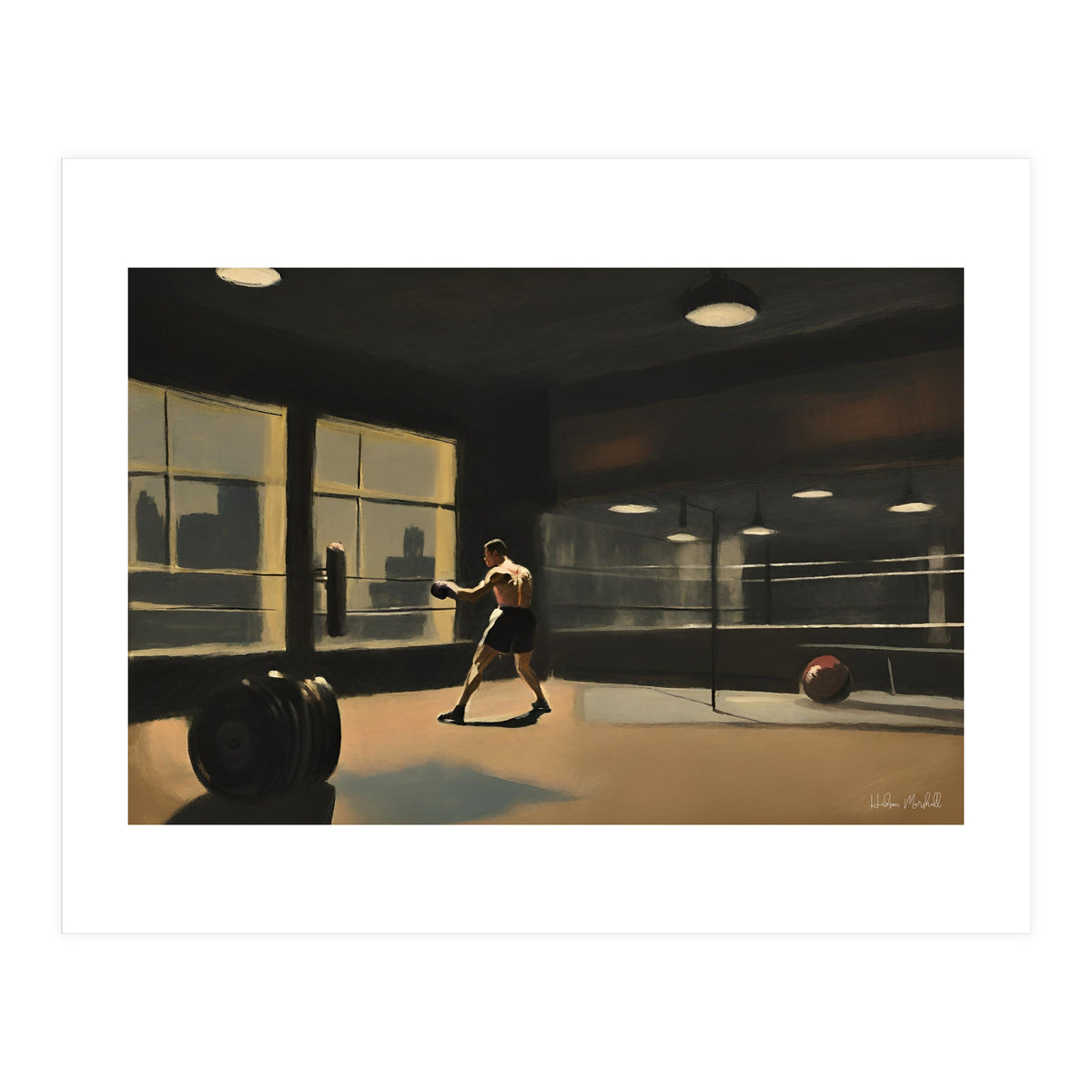 Boxing Gym #3 (Print Only)