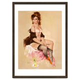 Sexy Pinup Brunette Modelling thumbnail
