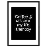 Coffee and art are my life therapy thumbnail