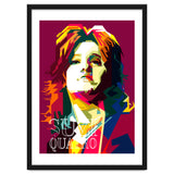 Suzi Quatro Blues Singer Pop Art WPAP thumbnail