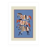 Striped Running Horses (Print Only) thumbnail