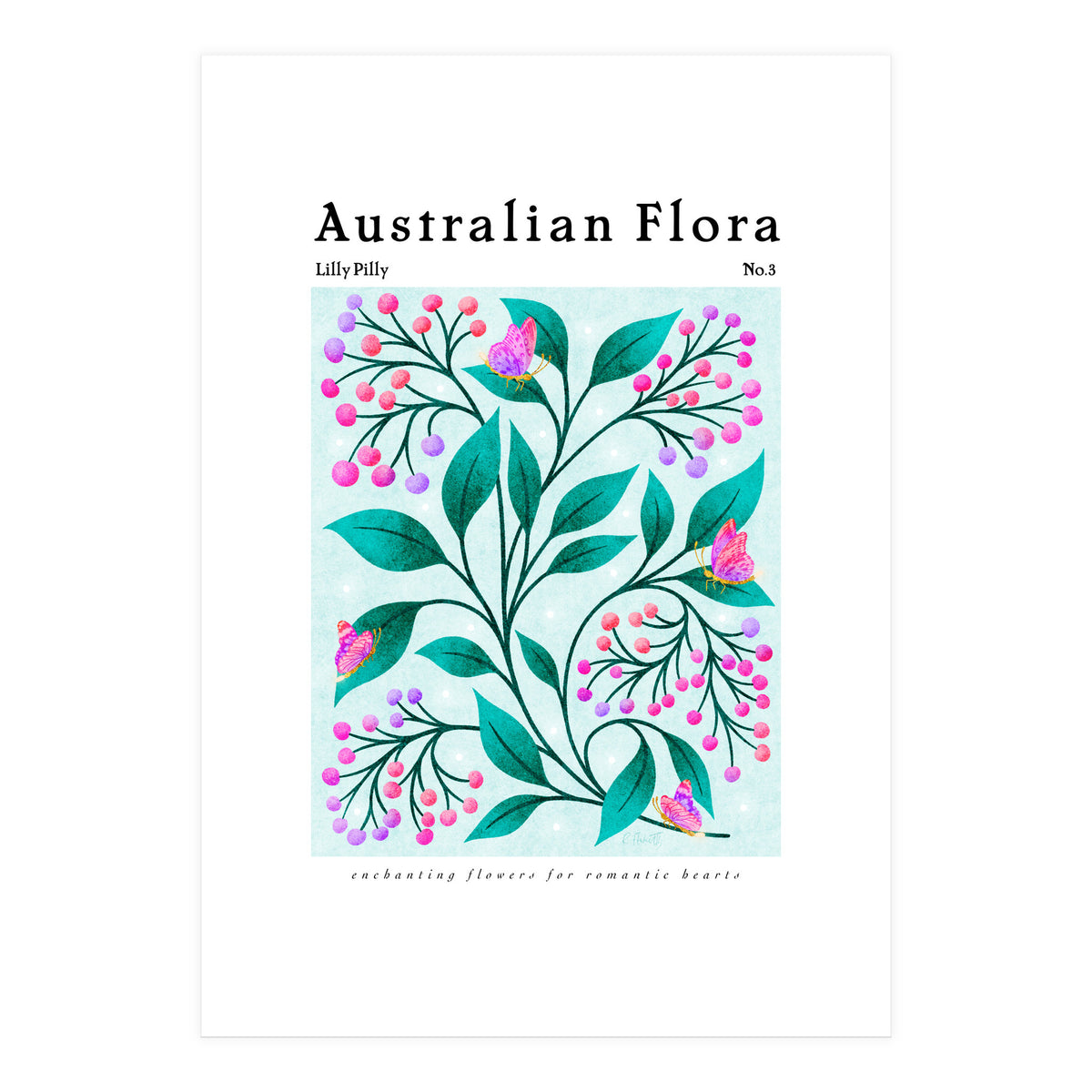 Australian Flora: Lilly Pilly (Print Only)