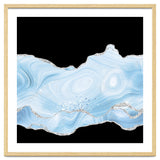 Blue & Silver Agate Glitter Texture 04 thumbnail
