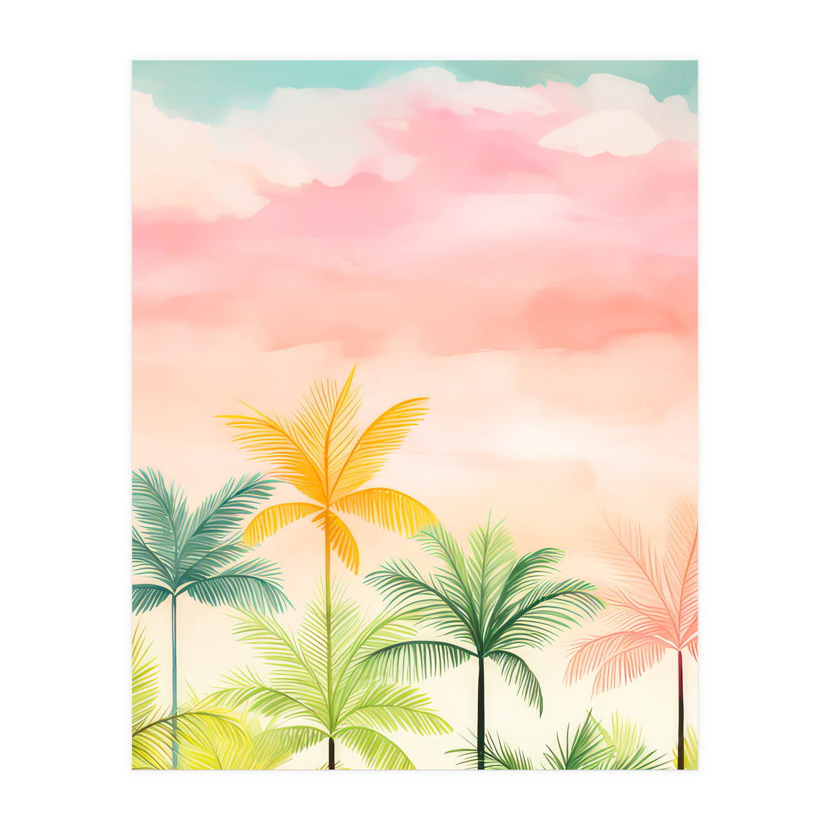 Palm Trees (Print Only)