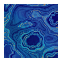 Blue Agate Texture 04 (Print Only)