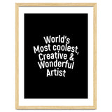World's most coolest, creative and wonderful artist thumbnail