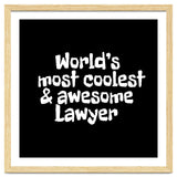 World's most coolest and awesome lawyer thumbnail