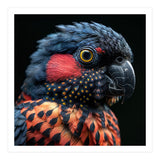 Close Up Portrait Of A Colorful Exotic Parrot (Print Only) thumbnail