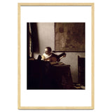 'The Lute Player', 1663-1664, Oil on canvas, 51,4 x 45,7 cm. thumbnail