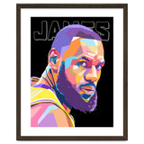 King Lebron James art thumbnail