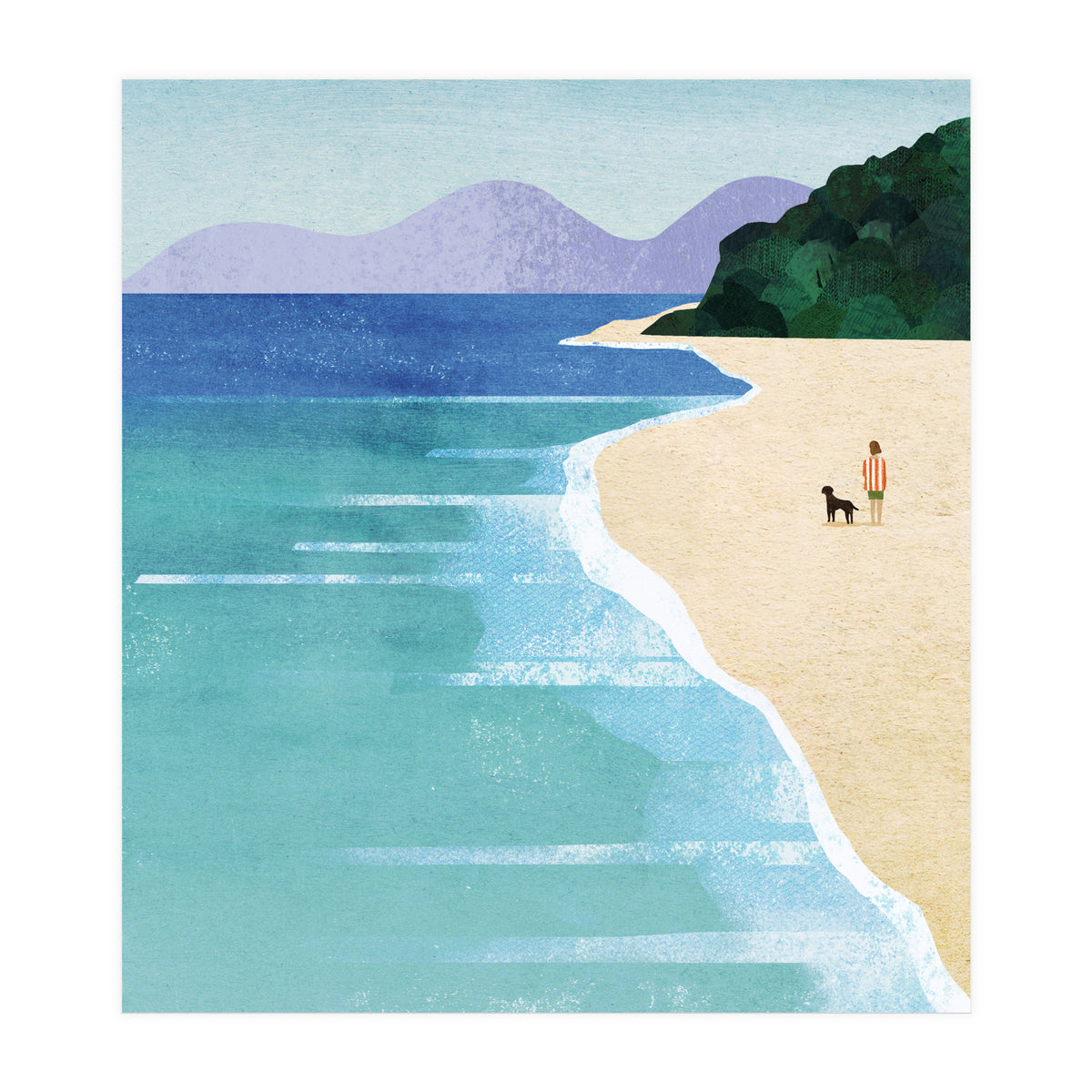 Beach Girl (Print Only)