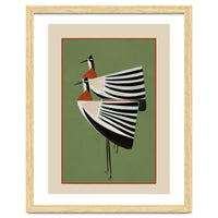 Striped Bird Pair