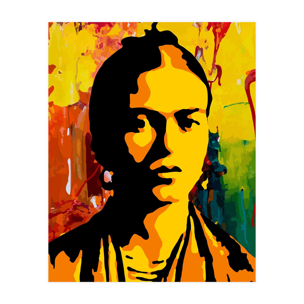 Frida Kahlo Abstract 2 (Print Only)