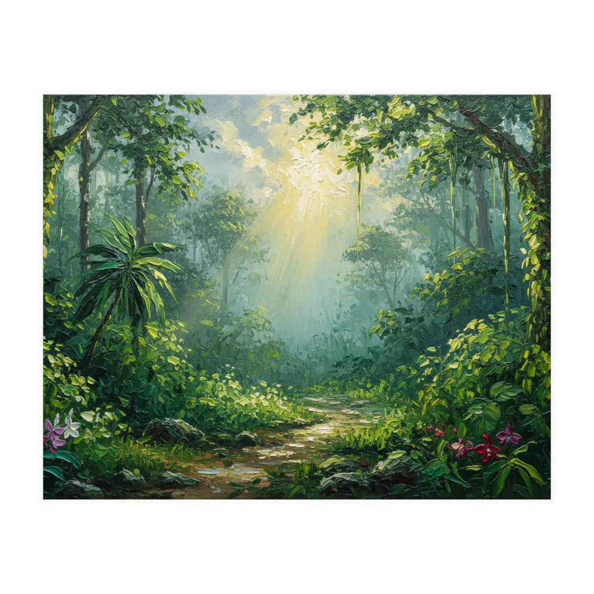 Sunlight in the Sacred Grove (Print Only)