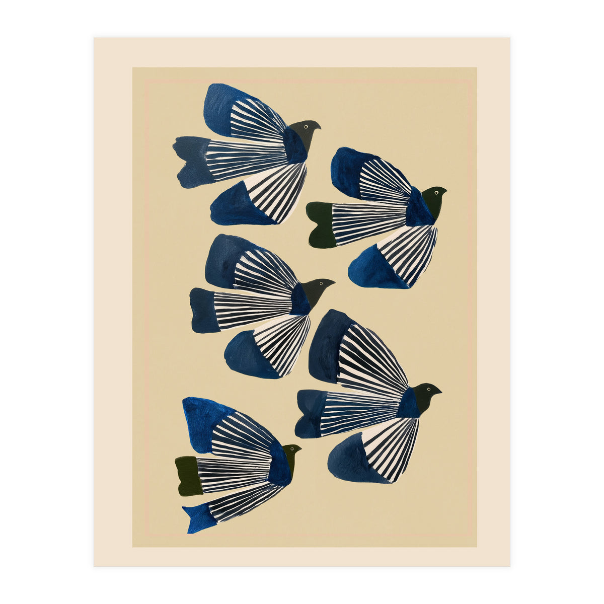 Birds In Flight (Print Only)