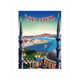 Istanbul, Turkey, Aerial View (Print Only) thumbnail