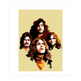 Retro Led Zeppelin Rock Blues Music (Print Only) thumbnail