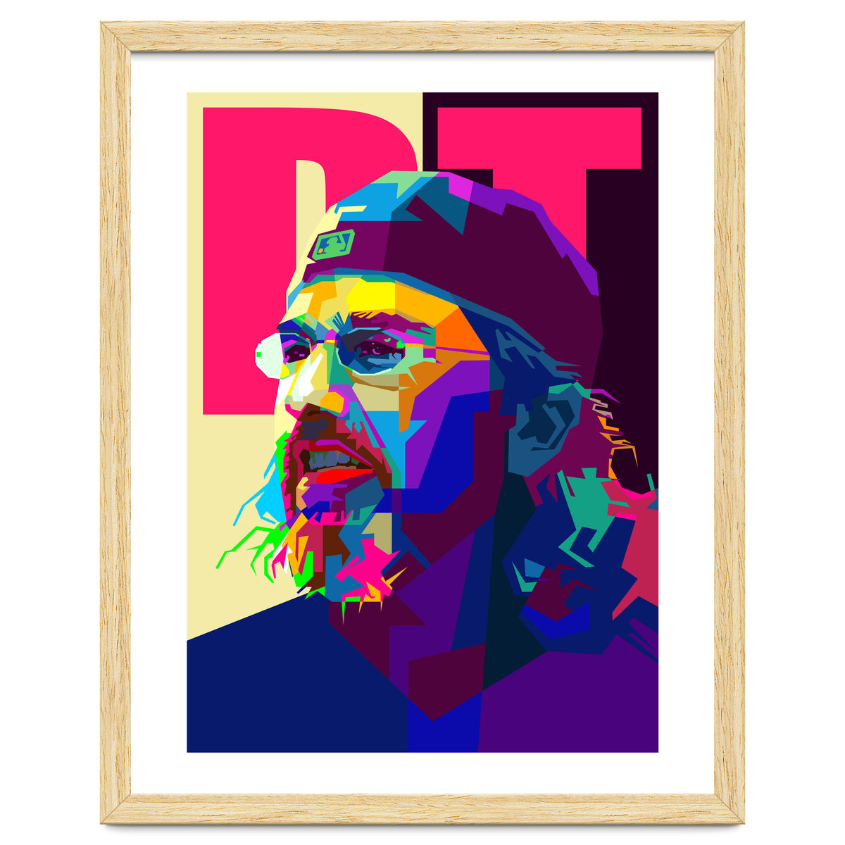Mike Portnoy Drum Musician Pop Art WPAP