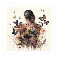 Butterfly Shoulder Bloom (Print Only)