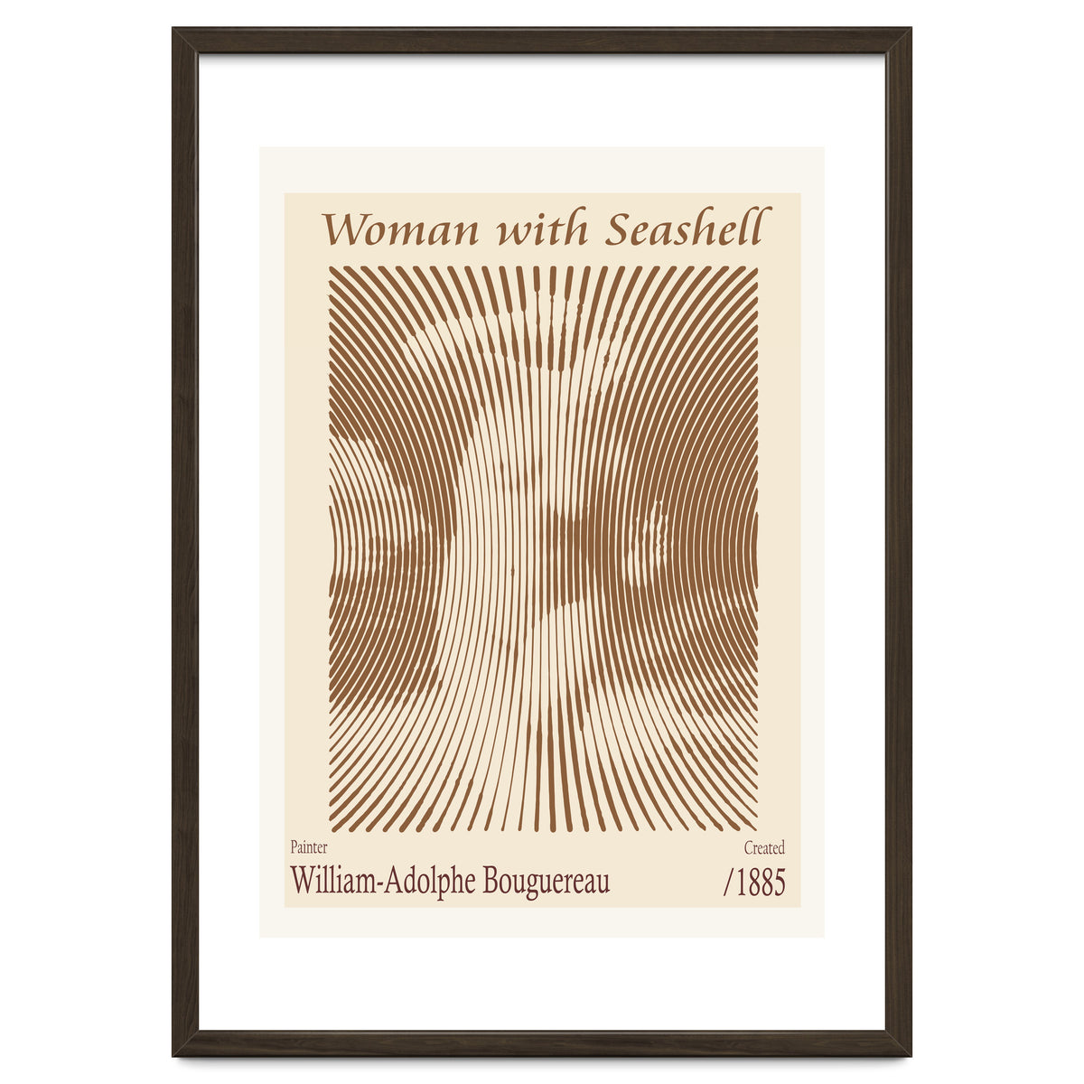 Woman With Seashell – William Adolphe Bouguereau (1885)