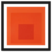 JOSEF ALBERS - HOMAGE TO THE SQUARE RED