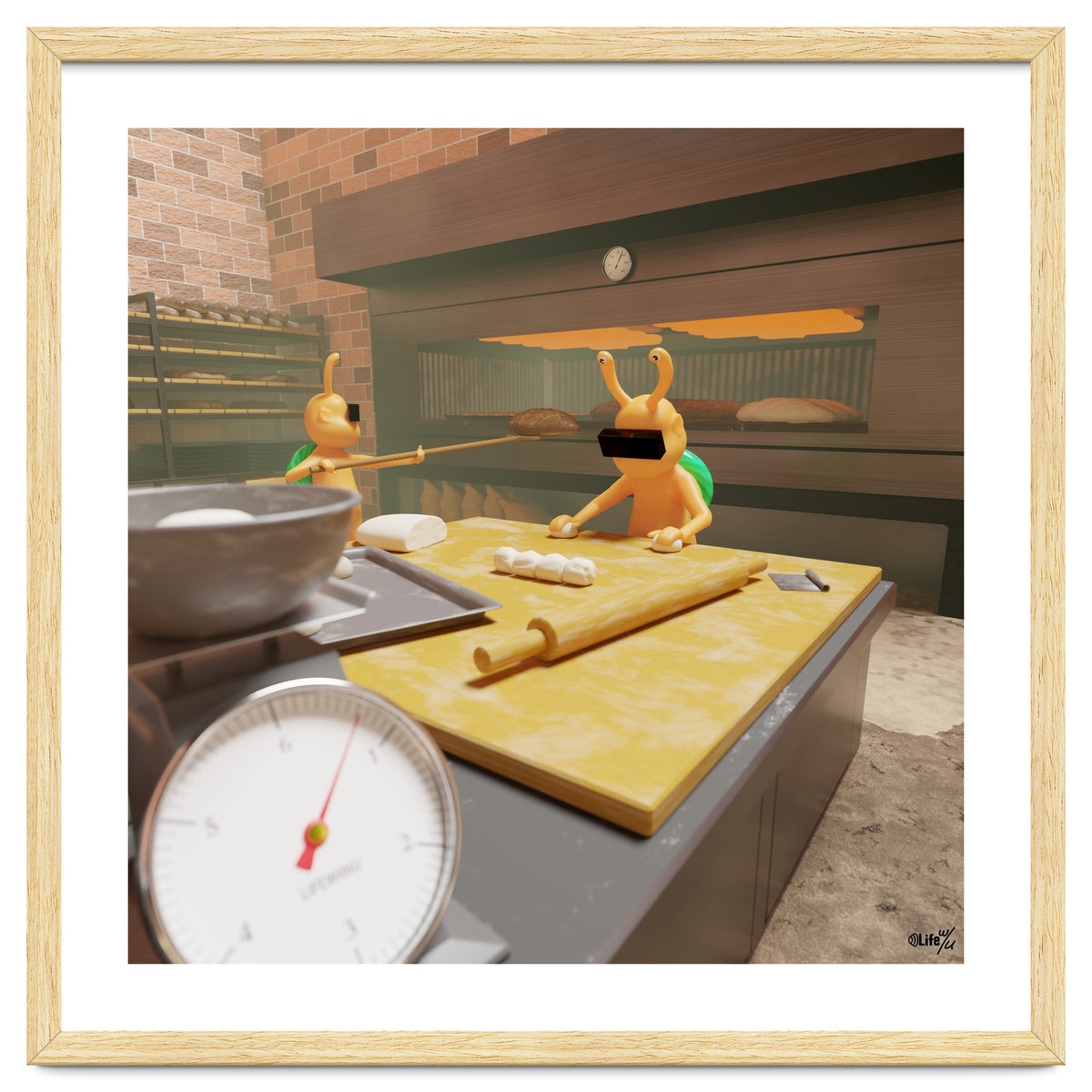 Bakery "Kneading the Dough" (Lwuba 030 Bakery 01)