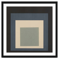 JOSEF ALBERS - HOMAGE TO THE SQUARE BEIGE GREY BLACK HIGH RESOLUTION