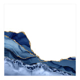 Navy & Gold Agate Texture 19 (Print Only) thumbnail