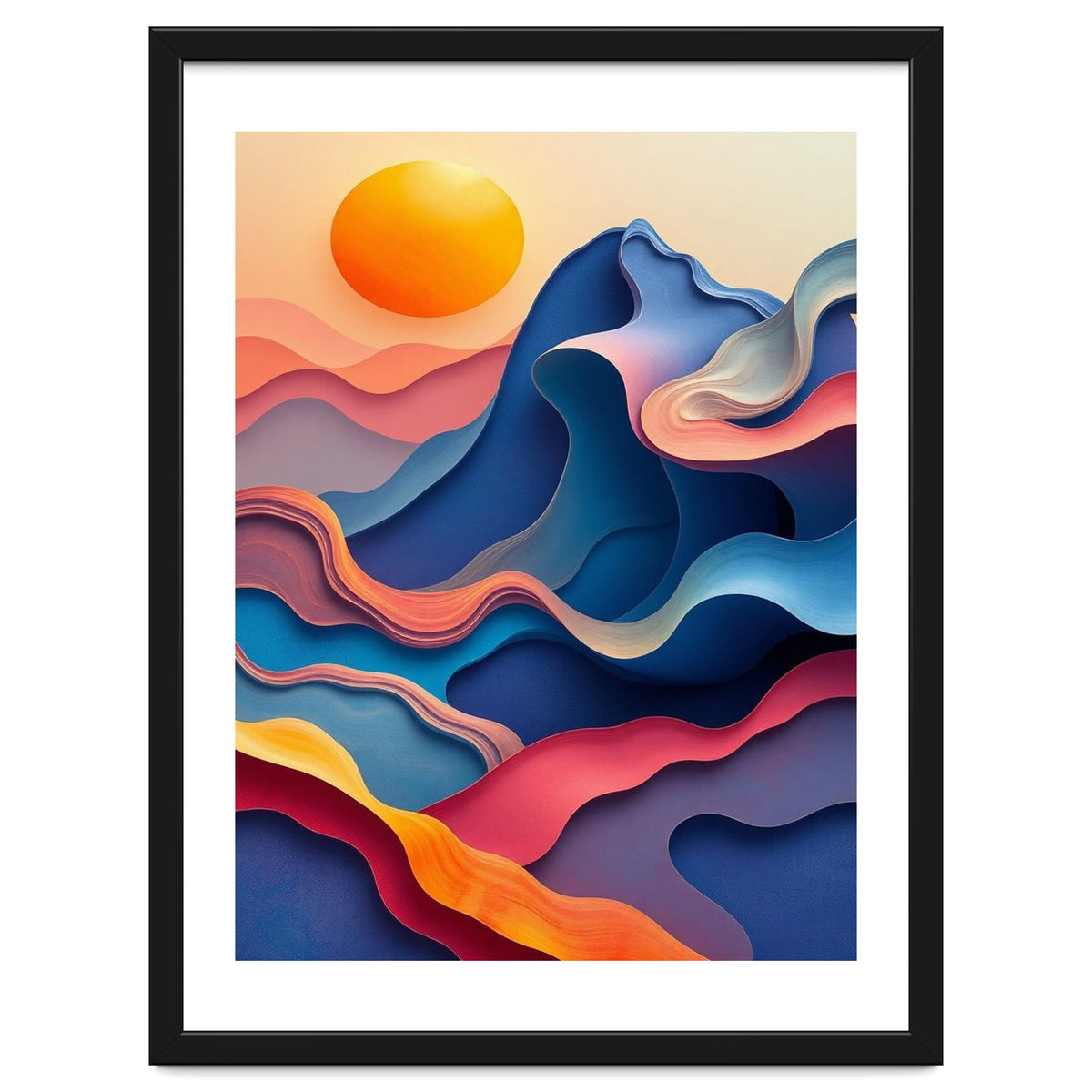 Sunset Over the Reef