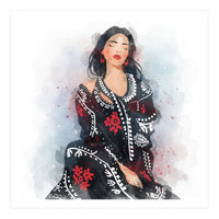 Boho Woman Kurdish (Print Only)