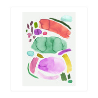 Watercolor Abstract Bold II (Print Only)