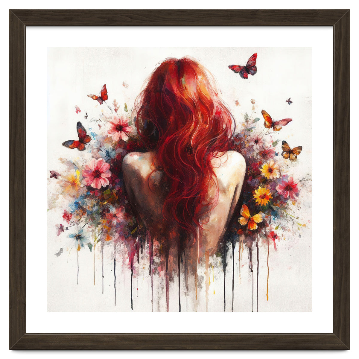 Crimson Butterfly Back Bloom