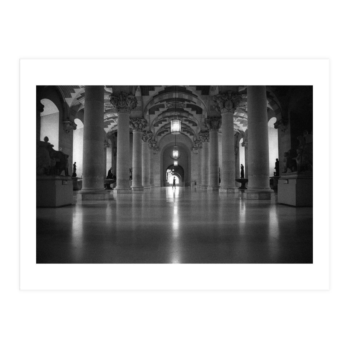 Lost inside the Louvre (Print Only)