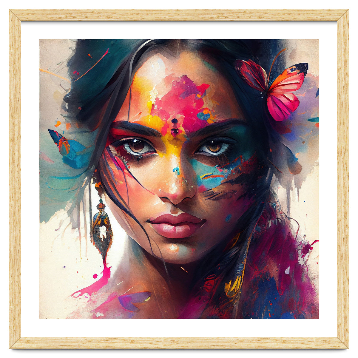 Festival Glow Hindu Portrait