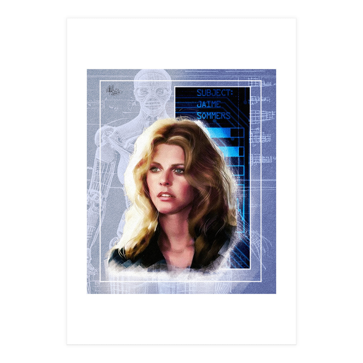 Lindsay Wagner - The Bionic Woman (Print Only)