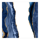 Navy & Gold Agate Texture 28  (Print Only) thumbnail