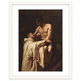 Francisco Ribalta / 'Christ Embracing Saint Bernard', ca.  1626, Spanish School, Oil on canvas. thumbnail