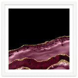 Burgundy & Gold Agate Texture 17 thumbnail