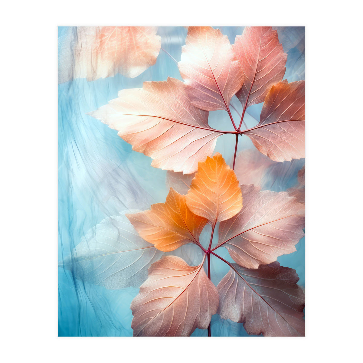 Winter leaves 1 (Print Only)