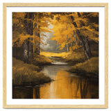 Golden Autumn Forest River thumbnail