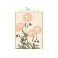 Flower Market Tokyo Poppy (Print Only)