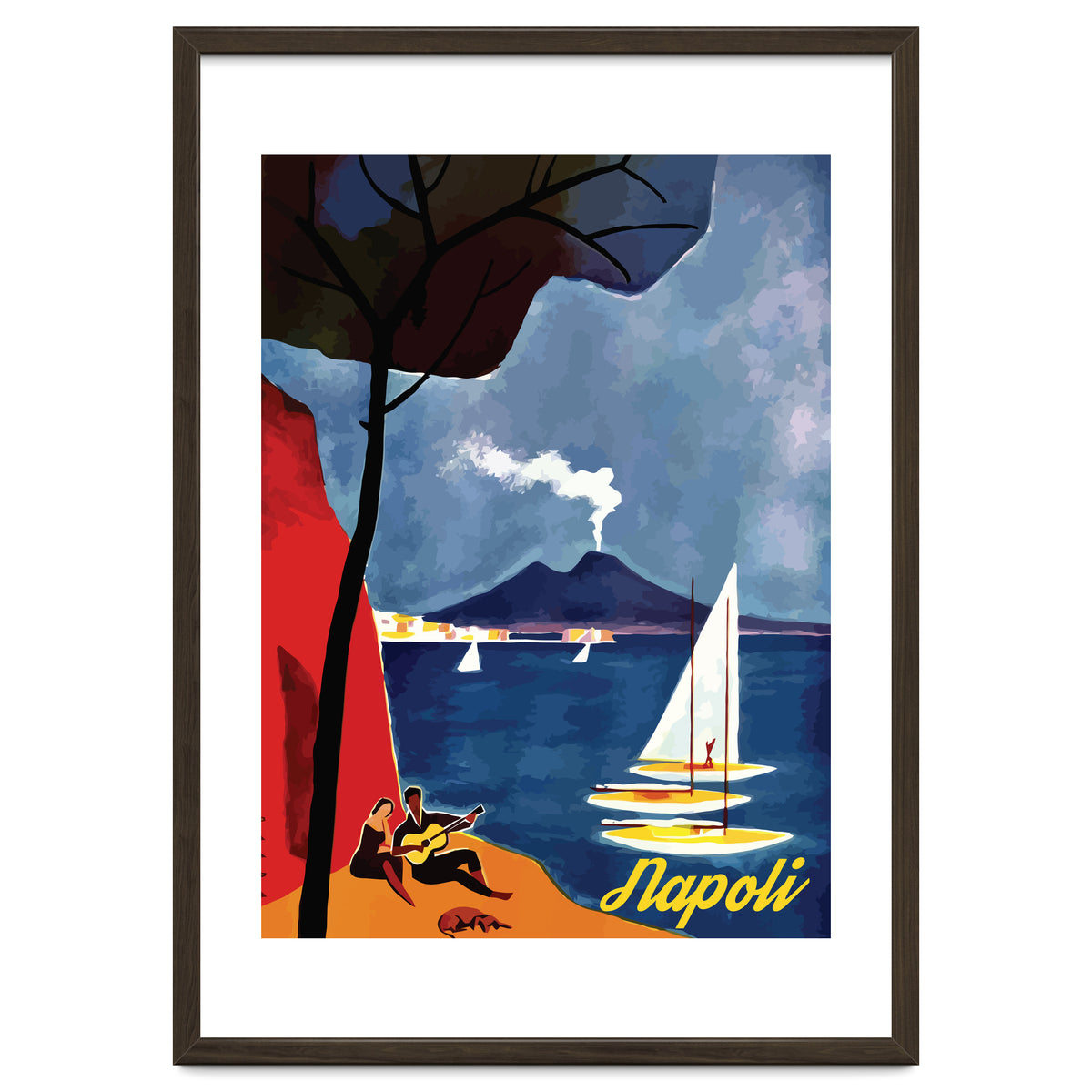 Napoli, Romantic Scene