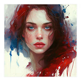 Modern Fairy Tale Blue Eyed Portrait (Print Only) thumbnail