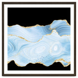 Blue & Gold Glitter Agate Texture 04 thumbnail