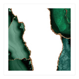 Emerald & Gold Agate Texture 15 (Print Only) thumbnail