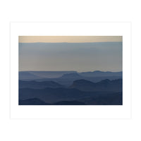 Sunrise over Ramon crater #5 (Print Only)