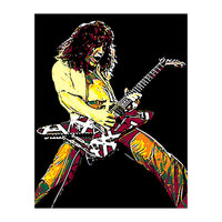 Eddie Van Halen American Hard Rock Music (Print Only)