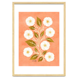 Peach, Ochre And Ivory Floral thumbnail