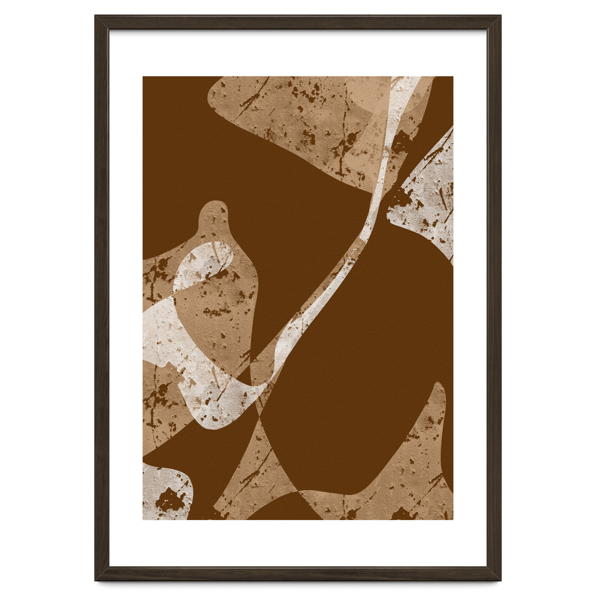 Brown Abstract Minimalist